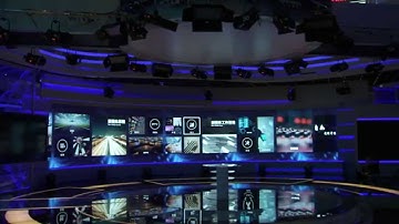 Prysm Video Wall Solutions - Beijing TV Multimedia Broadcast Studio