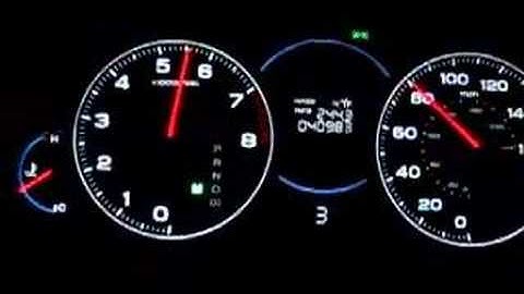Acura TSX Supercharger Quick Night Run