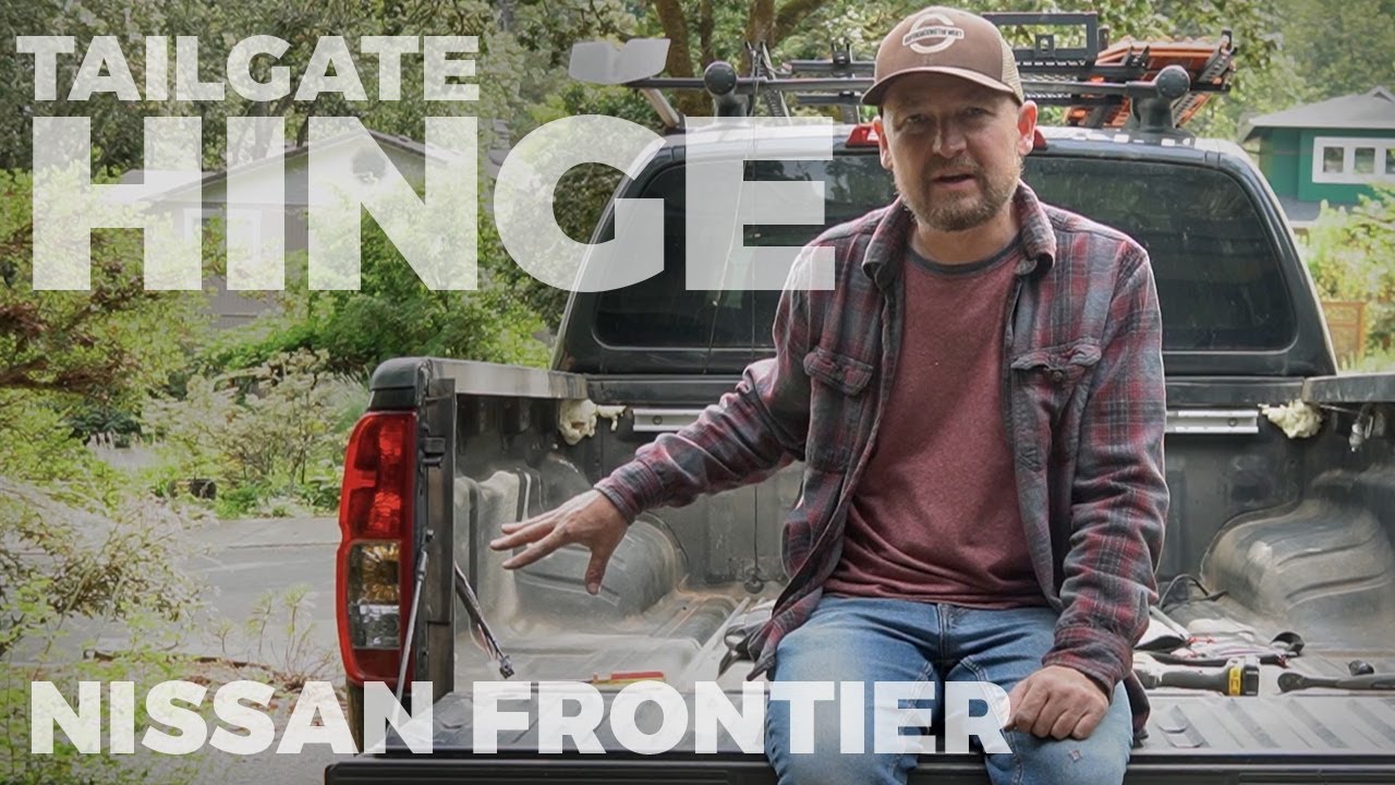 How I fixed the rusted tailgate hinge mounts on my Frontier YouTube