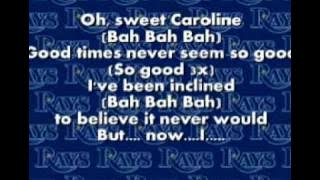 Sweet Caroline - Neil Diamond - Lyrics