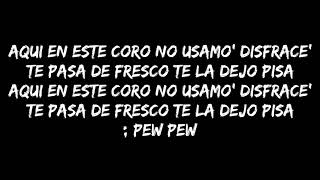 EL ALFA X PESO PLUMA - PLEBADA (LETRA)