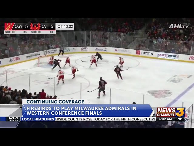 Firebirds advance to Western Conference Finals after OT win in