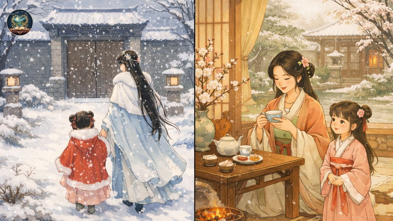 BỊ PHU QUÂN ĐUỔI RA KHỎI NHÀ GIỮA TRỜI ĐÔNG TUYẾT GIÁ, TA NHẶT BÉ GÁI TIỂU PHÚC TINH VỀ NUÔI - FULL