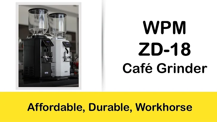 WPM ZD-18 Cafe Grinder