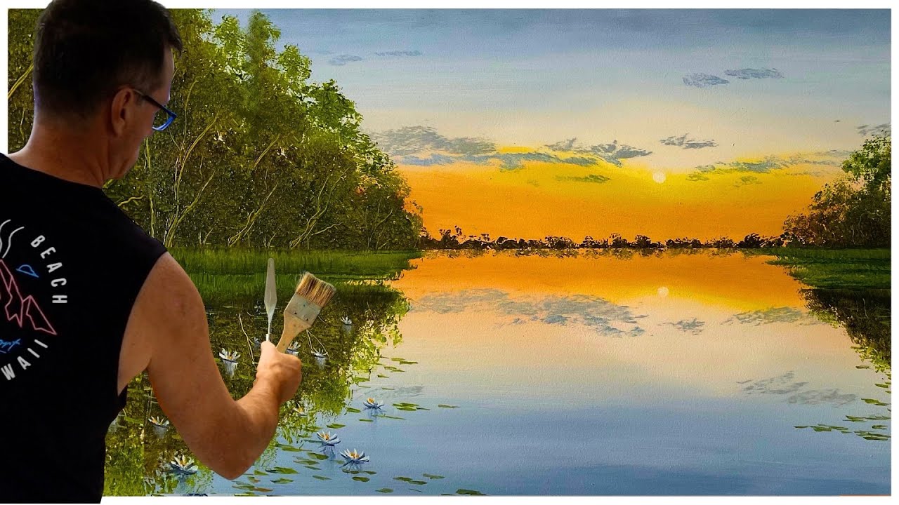 Этот трюк с бумажными полотенцами делает покраску деревьев удивительно простой.