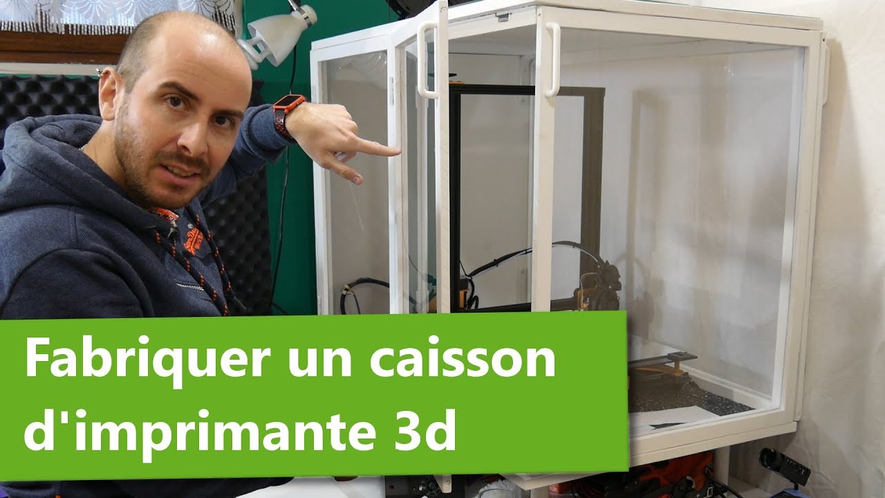 Fabriquer un caisson pour imprimante 3d , ici la Tevo Tornado