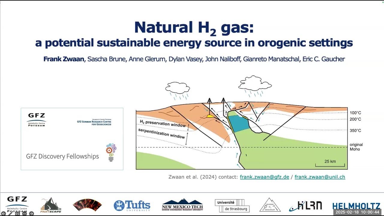 AAPG PSGD Webinar: Natural H2 Gas: A potential Green Energy Source in Orogenic Settings