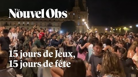 "Paris est une fête" : les plus beaux instants de grâce saisis lors des JO 2024