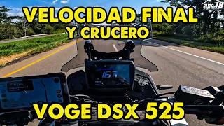 Top Speed VOGE DSX 525 ¿Si es lo que esperaba?