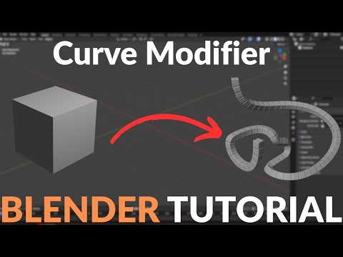 How to Use Curve Modifier in Blender | Beginner Tutorial
