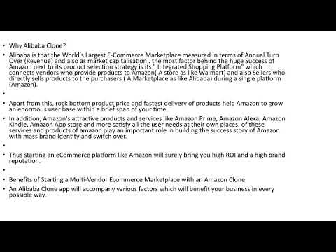 Alibaba Clone | Alibaba Script