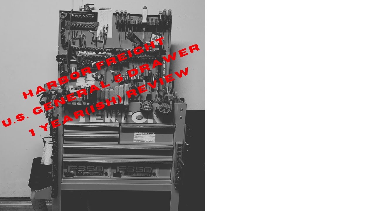 Harbor Freight U S General 5 Drawer 30 Inch Mechanics Cart 1 Year