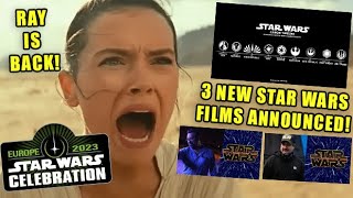 3 New STAR WARS Films Announced w/ Rey Returning?! - Angry Reaction!