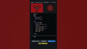 CSS Battle #101 - Sharingan | Solution #cssbattle #codingshorts #coding #css #challenge