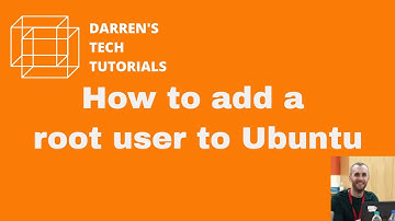 How to add a root user to Ubuntu