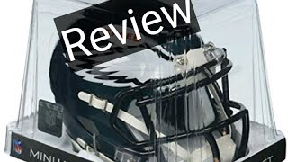 NFL eagles mini helmet by Riddell review