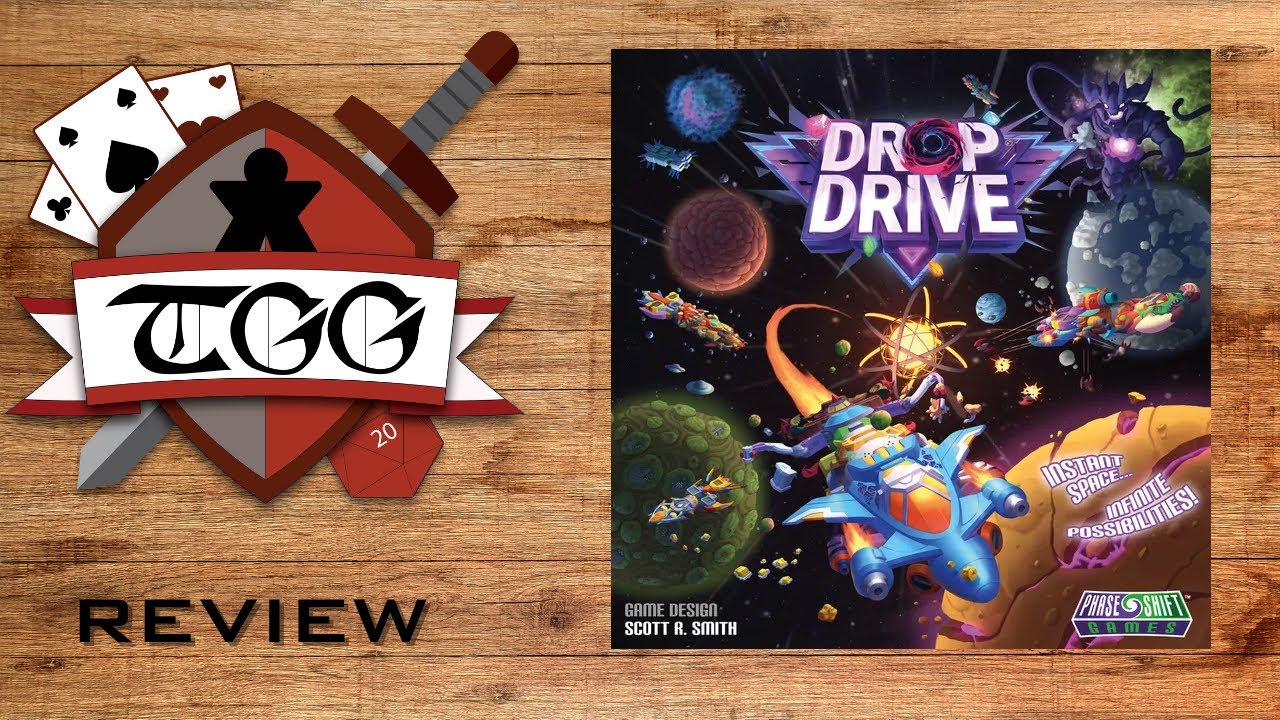 Drop Drive Board Game Review - YouTube