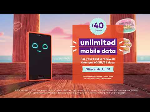 Enjoy an endless summer, with unlimited mobile data (first 3 renewals).