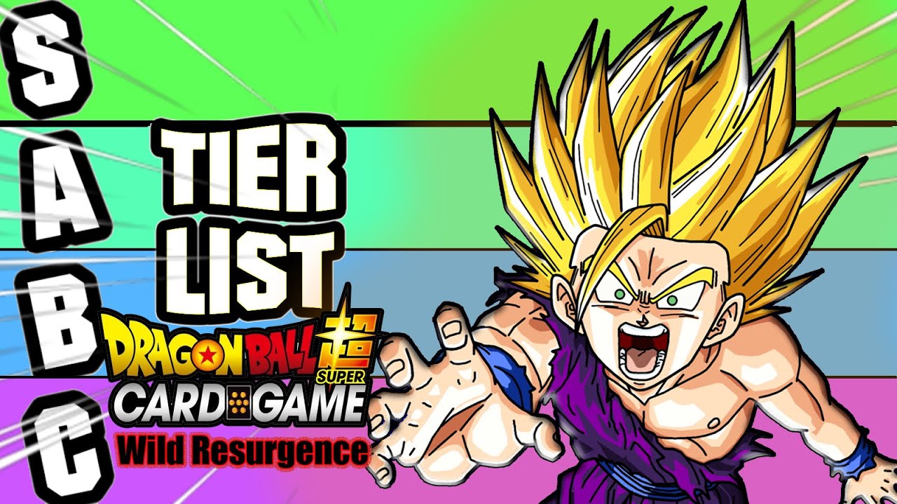 Dragon Ball Super Card Game! WILD RESURGENCE! BT21 - Leader Tier List