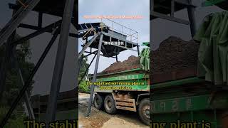 stabilized soil mixing plant