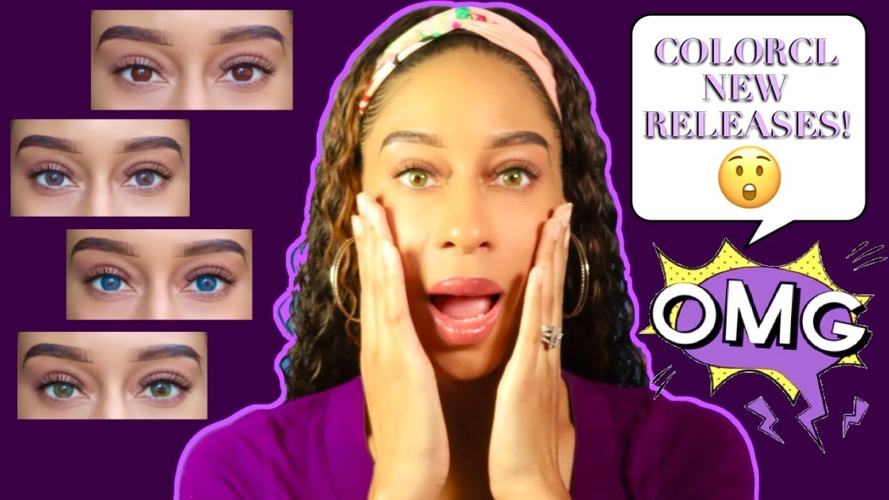 ColorCL NEW RELEASES Ultra Moist Color Contacts Review Lizette