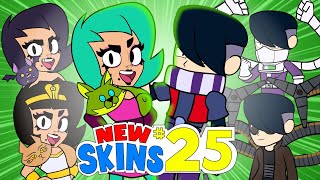 LOLA &amp; EDGAR - NEW SKINS IDEAS - BRAWL STARS ANIMATION #25