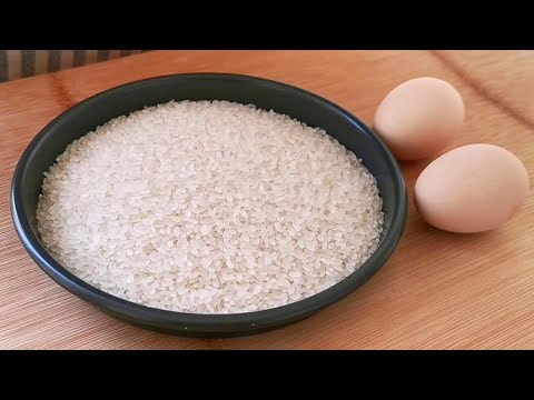 【小穎美食】大米別煮米飯了，加2個雞蛋，筷子一攪，出鍋比肉還香，營養解饞