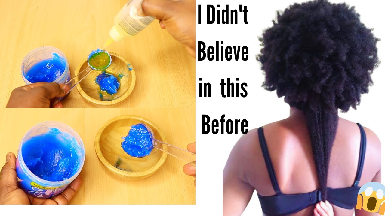 😳I Used Blue Magic Hair Grease Like This For 1 Week, see what Happened