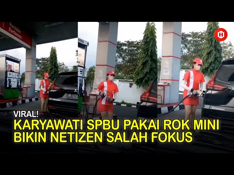 Viral! Karyawati SPBU Pakai Rok Pendek Bikin Netizen Minta Sharelock, Ini Lokasinya