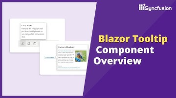 Blazor Tooltip Overview – Syncfusion