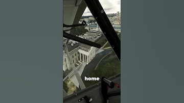 Land ON the White House? #msfs2020 #shorts