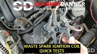 waste spark ignition coil quick tests