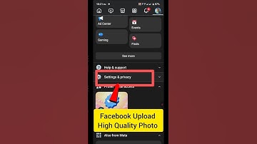 how to upload Facebook high quality photo video and story🔥 #shorts #facebook