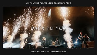 Louis Tomlinson - Back to You - Live - Lodz 11.09.2023 - Rock Version