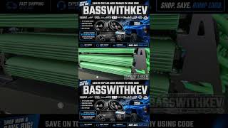 DOWN4SOUND AMPLIFIERS POWERING SUNDOWN AUDIO SDDN SUBWOOFERS