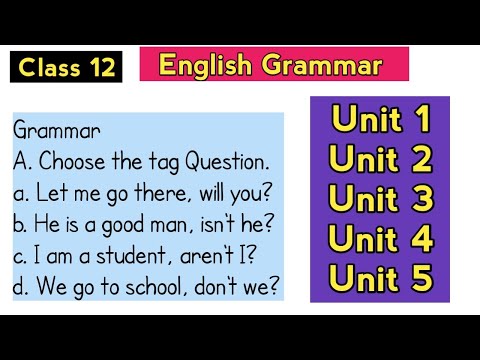 Video Class 12 English Grammar Important Questions 2079 :... - YouTube