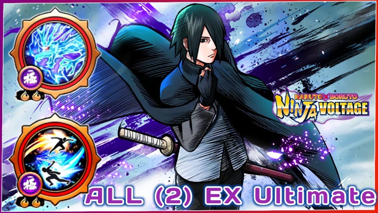 I'm proud because this is my first ever double s character and the fact the  sasukes busted : r/ninjavoltage