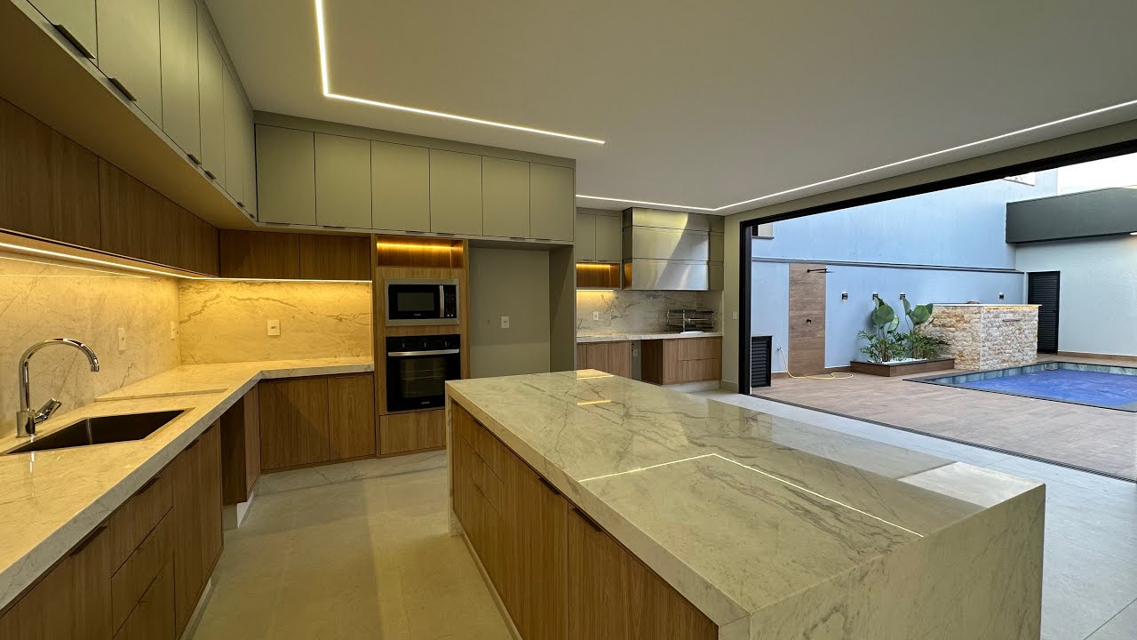 Casa Térrea de Alto Padrão no Condomínio Evidências | 3 Suítes + Piscina Aquecida | Indaiatuba-SP