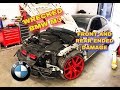 BMW M3 E92 GET IN A CRASH REPLACING/REBUILDING FRONT END