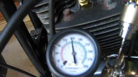 harley sporty evolution compression test