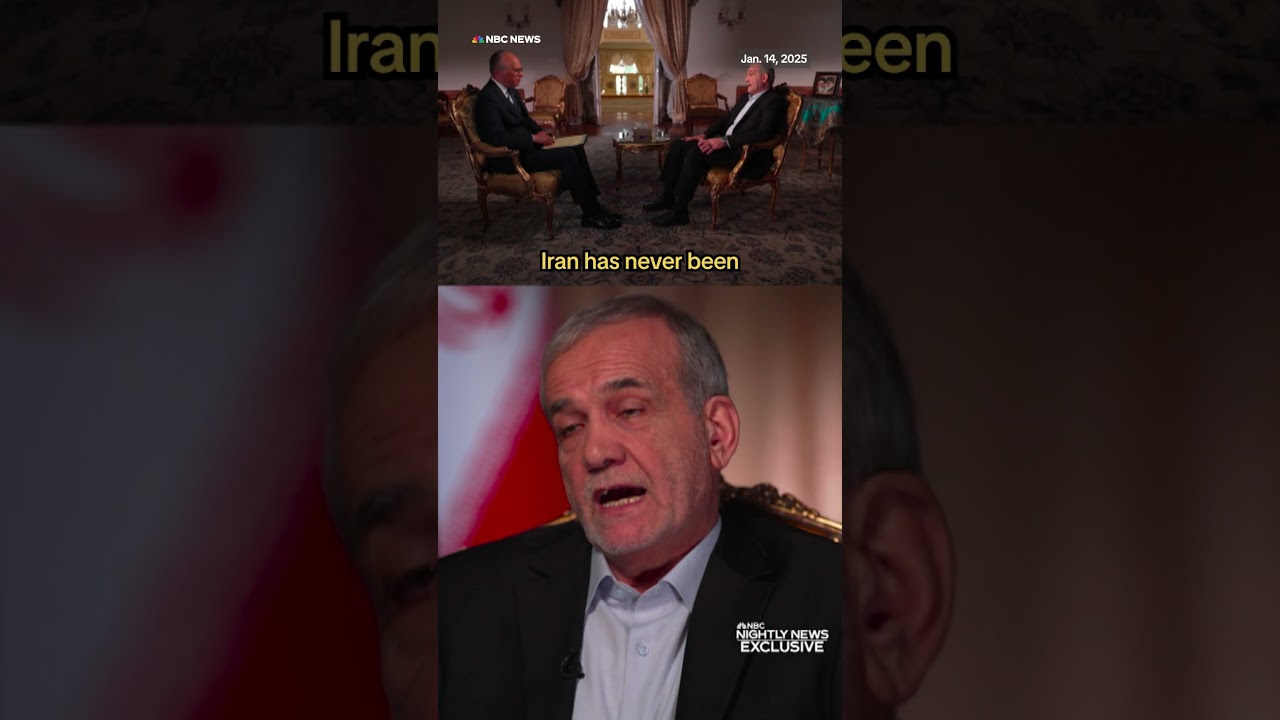 ‘By no means’ was there a plot to assassinate Donald Trump, Iranian president says