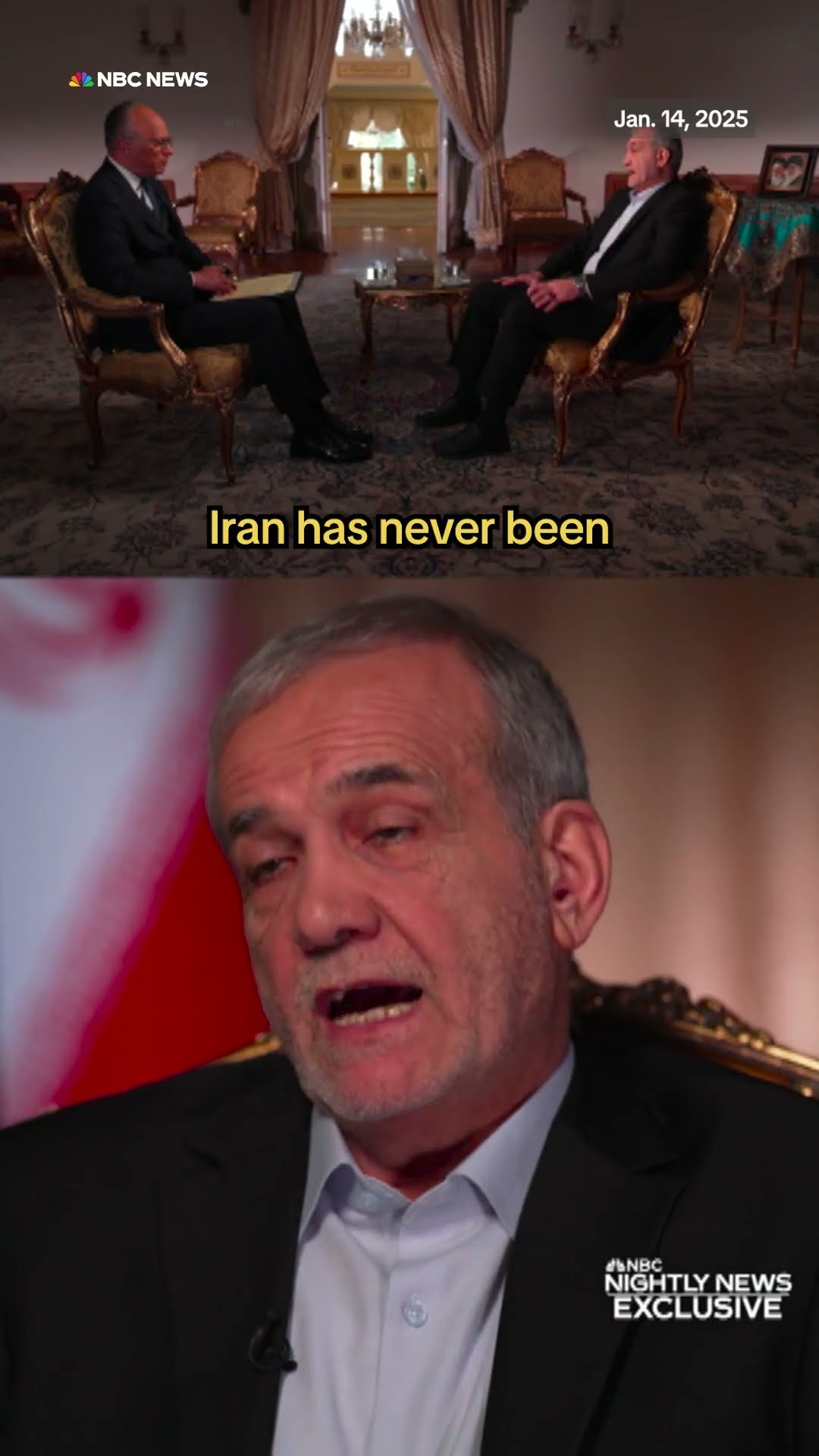 'By no means' was there a plot to assassinate Donald Trump, Iranian president says