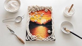 DIY Decorative Wall Art with Plaster Budget-Friendly Elegant Plaster Art