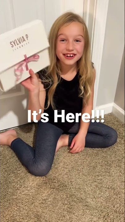 Unboxing My NEW Gymnastics Team Leo 😁 #shorts #gymnastics #sylviapteamwear