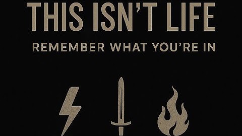 REMEMBER WHAT YOU’RE IN