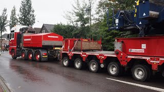 Wat heb ik gezien vandaag .... Transport  550 Ton