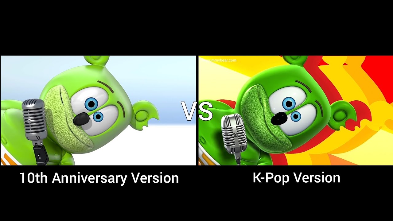 The Gummy Bear Song K-Pop Version (Scene Comparisons)