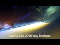 Starship Ship 39 Re-entry Timelapse