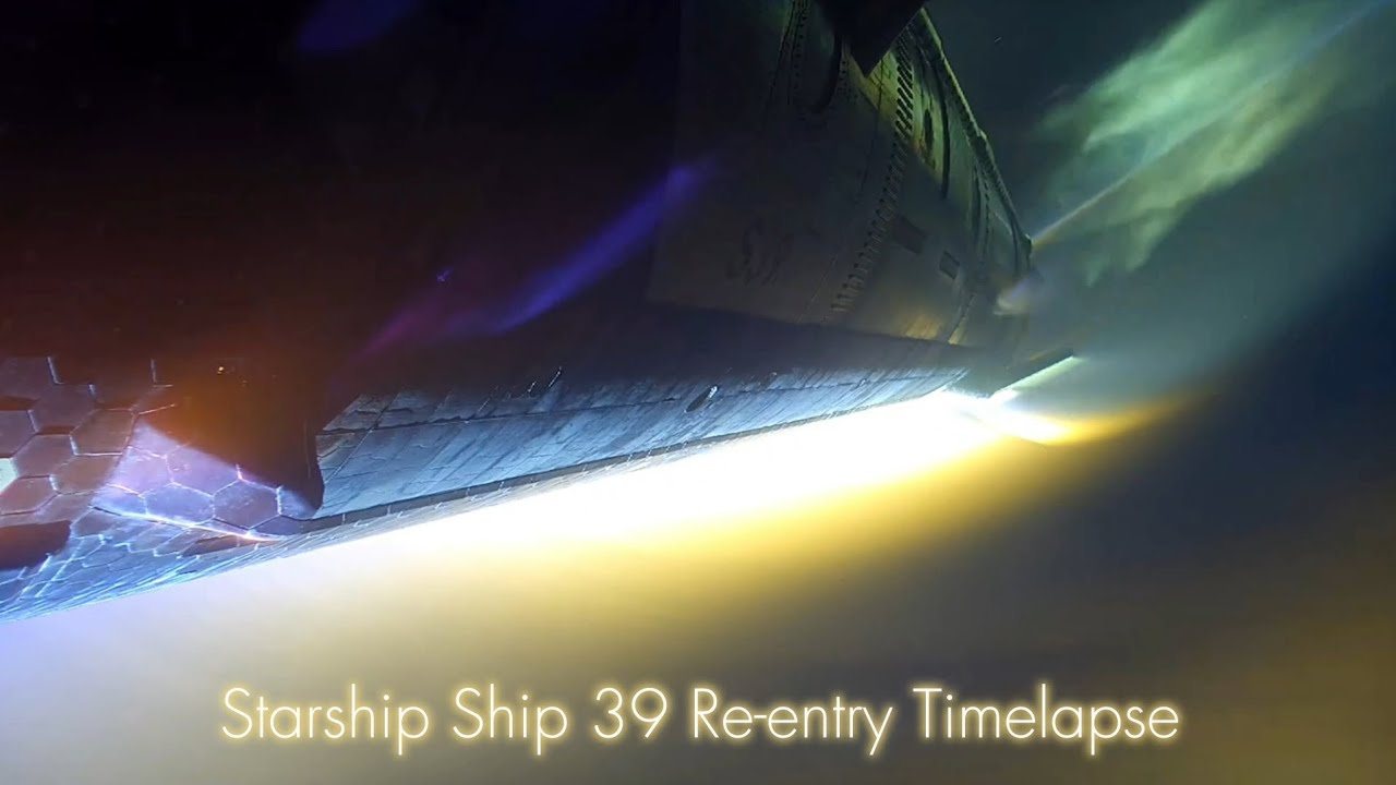 Johnny′s Starship Countdown 2003-2004 Starship Ship 39 Re-entry Timelapse - YouTube