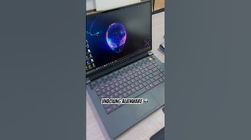Dell Alienware M15 R7 unboxing! #dell #alienware #unboxing #trending #gaming #laptop #technology